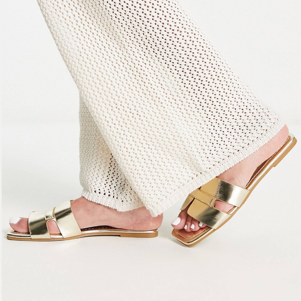 Gold Women's Flats & Loafers